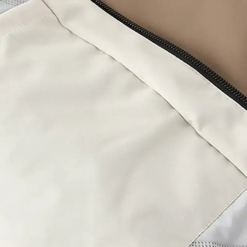 Veste randonnée homme capuche bicolore