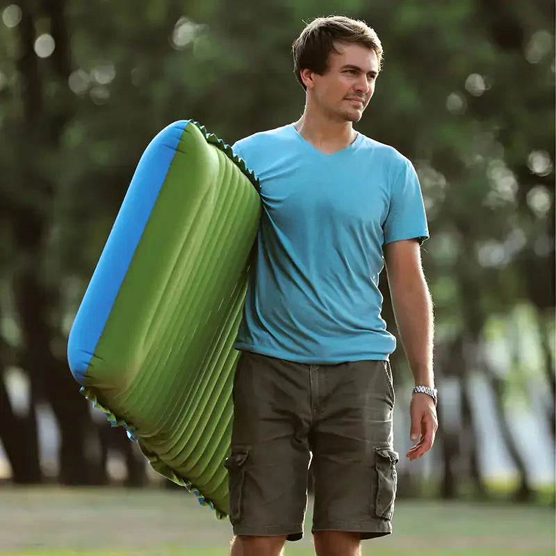 Matelas gonflable trekking exploration sport