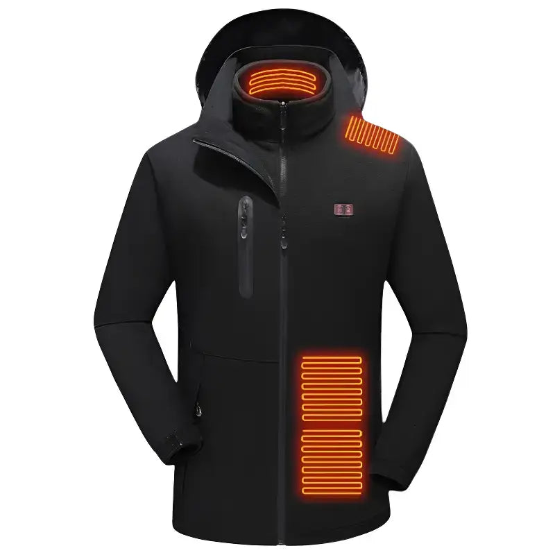 Veste chauffante homme fine outdoor loisir