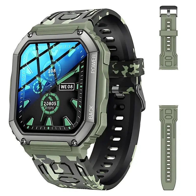 Montre connectée fitness écran tactile