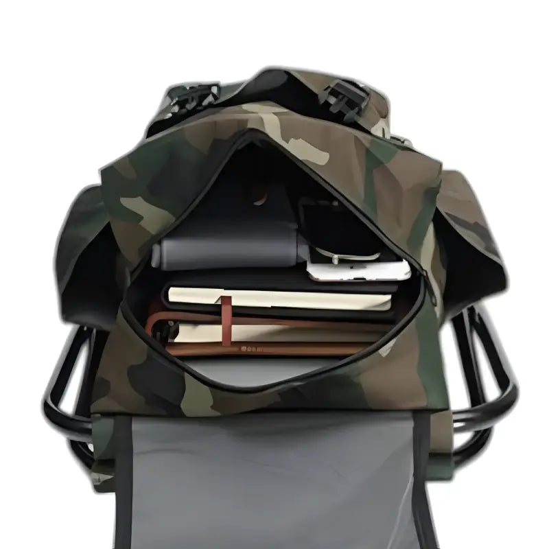 Sac a dos siège chasse camouflage