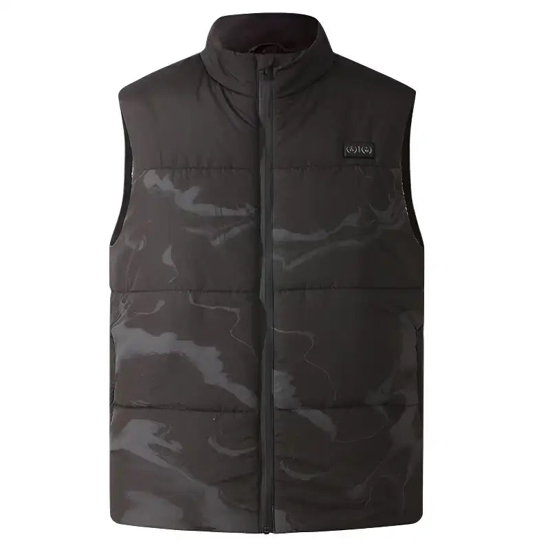 Gilet chauffant homme camouflage