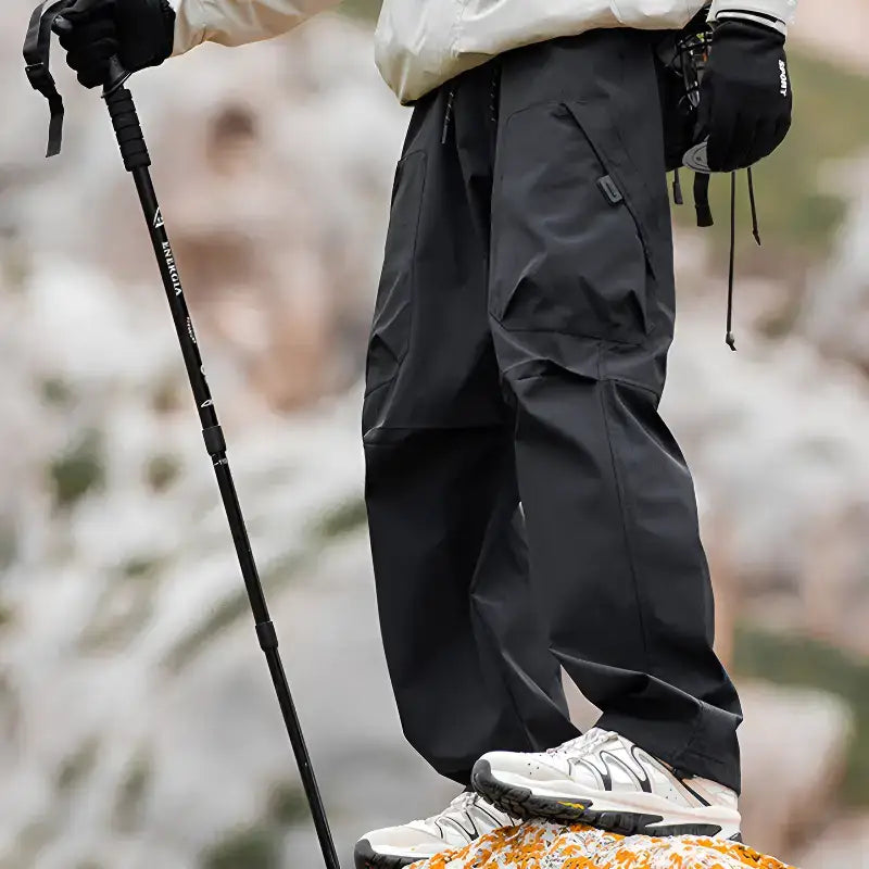 Pantalon cargo trekking hiver doublure polaire