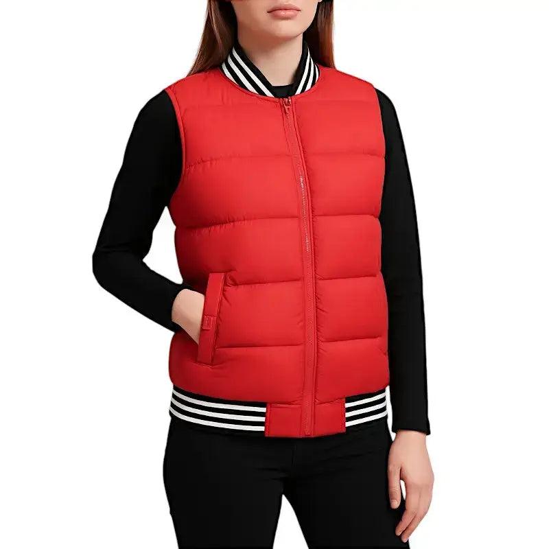 Gilet chauffant homme rouge sans batterie