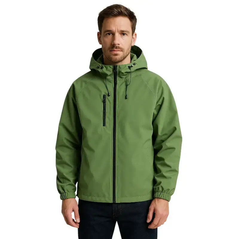 Veste randonnée capuche polyester composite