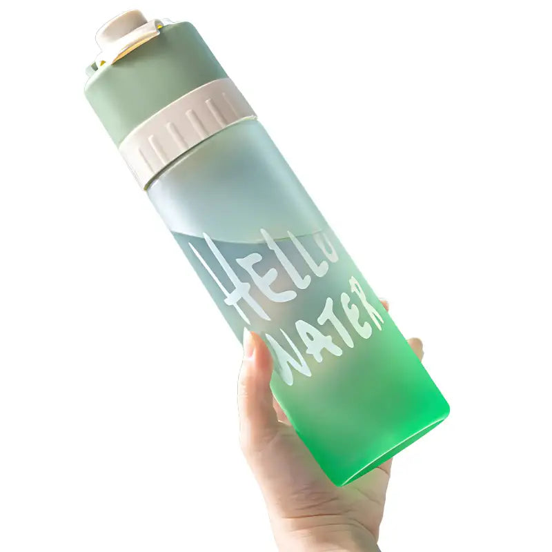 Gourde spray brumisateur sport été 650ml