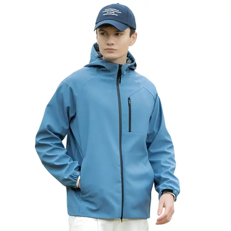 Veste softshell randonnée doublure maille