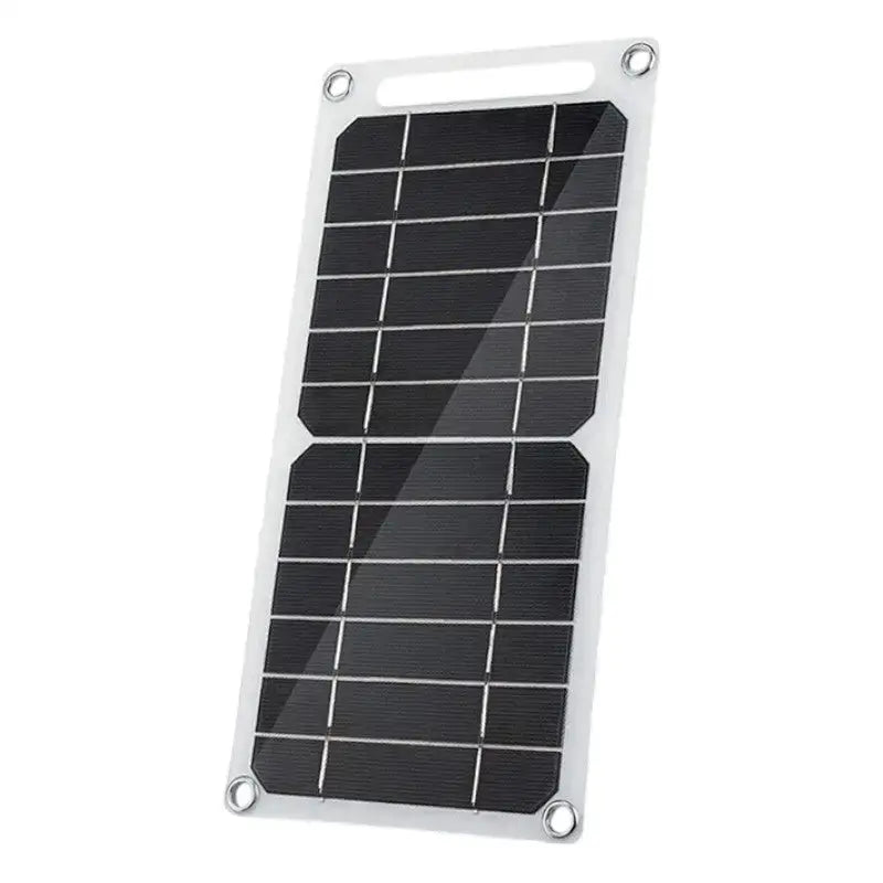 Panneau solaire randonnée double usb pliable