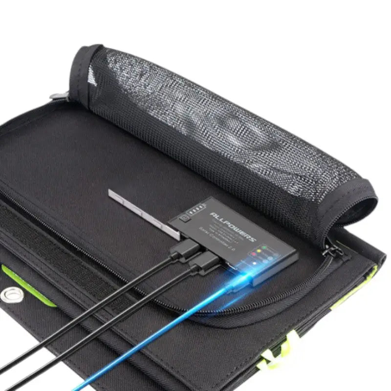 Chargeur solaire pour randonnée