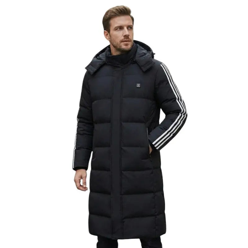 Doudoune chauffante longue manches complètes