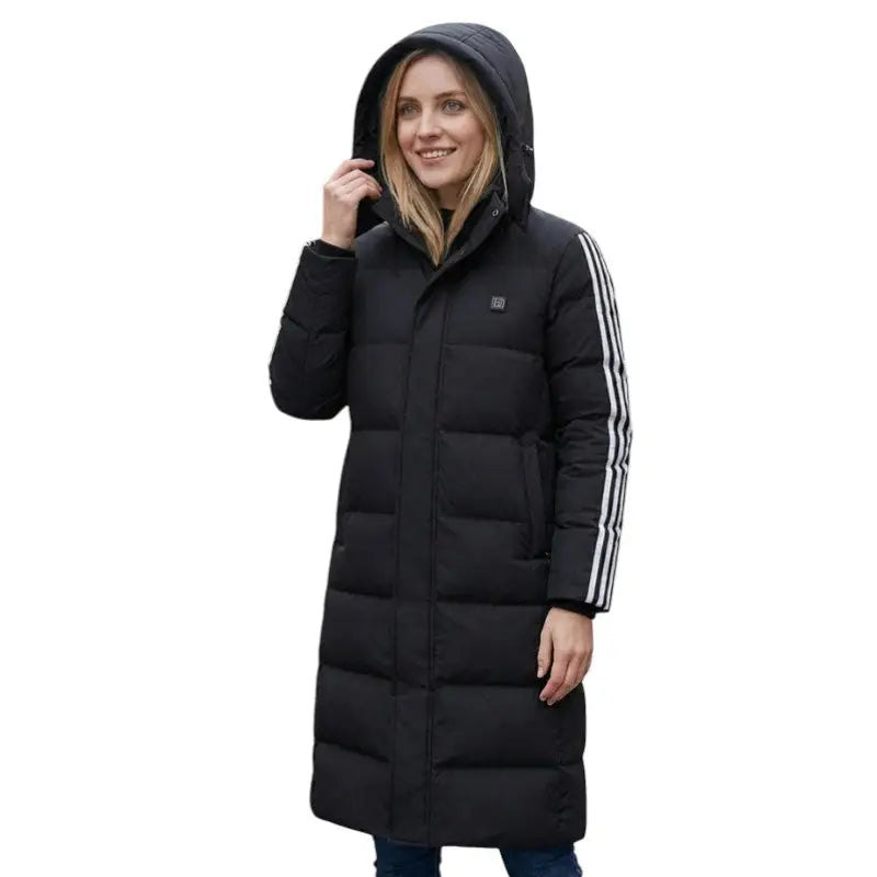 Doudoune chauffante longue manches complètes