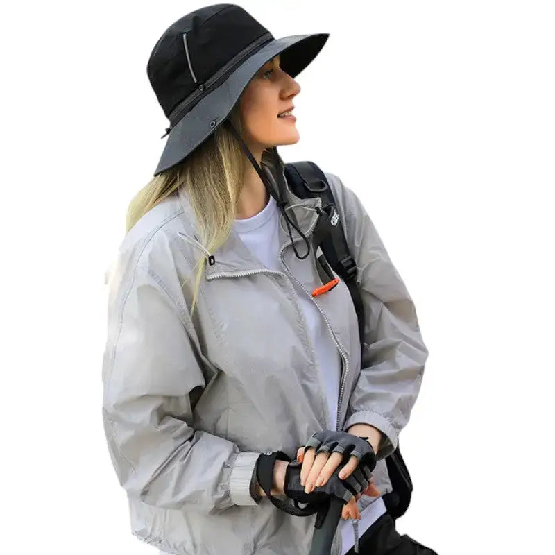Chapeau randonnée femme anti-uv fonctionnel