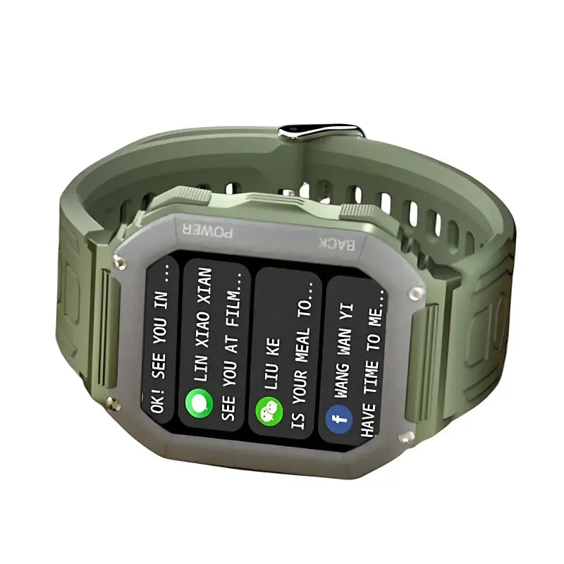 Montre connectée fitness écran tactile