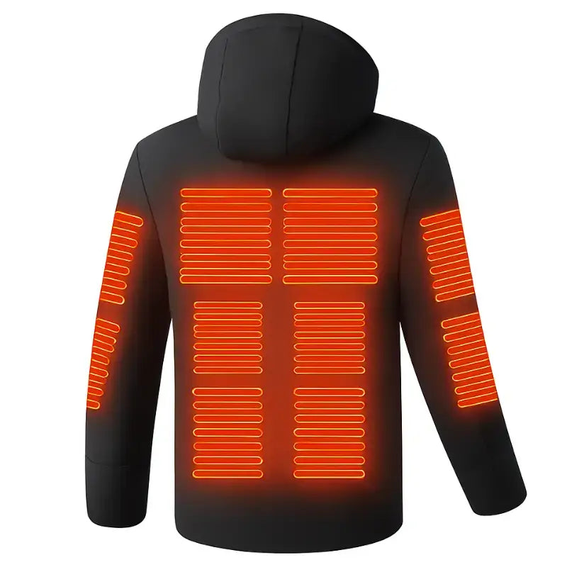Veste chauffante homme noire polyvalente