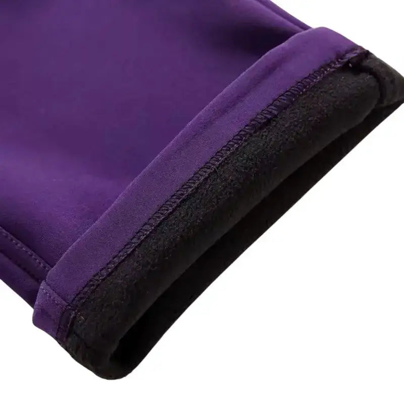 Pantalon trekking hiver doublure polaire