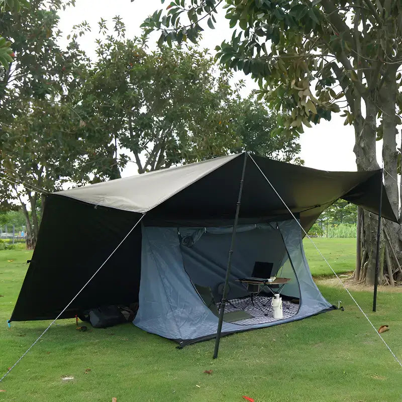 Tarp camping bâche abri polyvalent