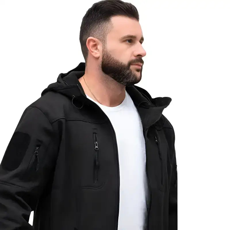 Veste coupe-vent homme randonnée déperlante