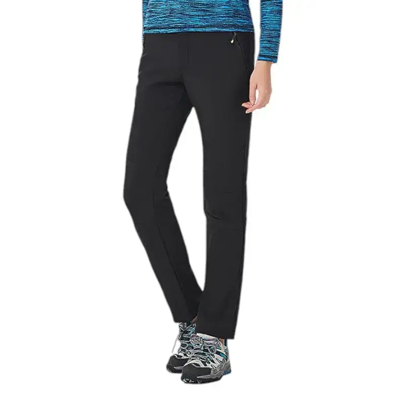 Pantalon trekking hiver doublure polaire
