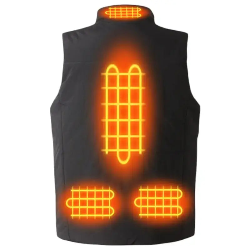 Gilet chauffant homme usb sans batterie