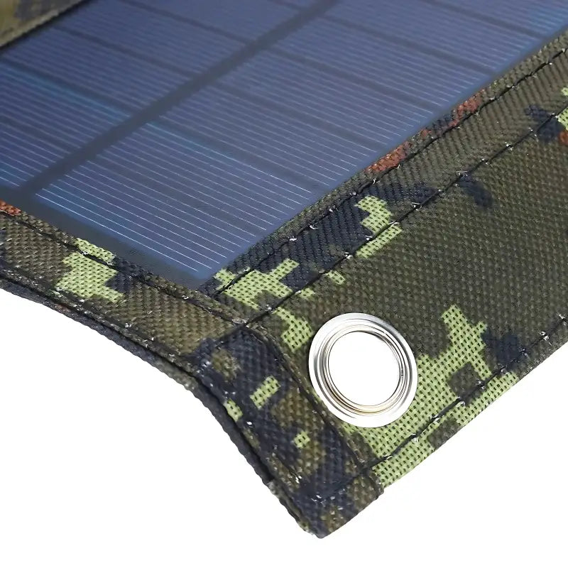 Panneau solaire camouflage 10w randonnée