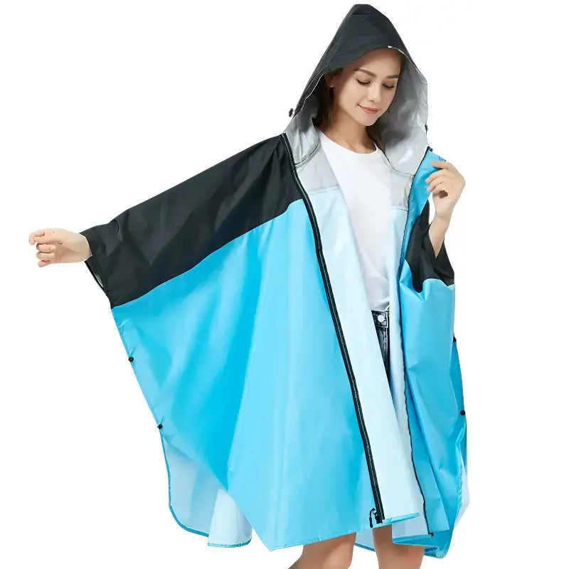 Poncho de pluie femme