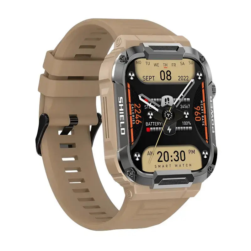 Montre sport homme robuste étanche quotidien