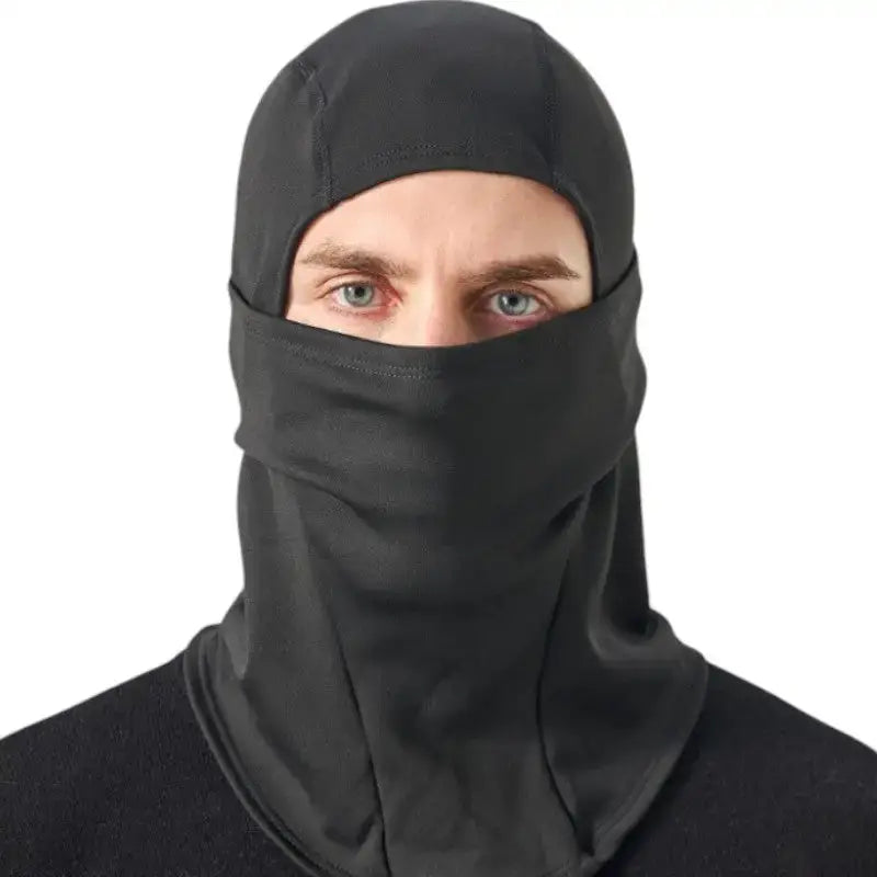 Cagoule outdoor noire légère respirante