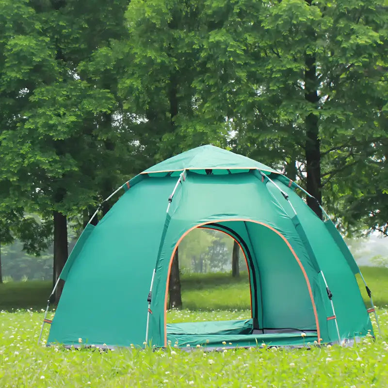 Tente hexagonale 3 places camping loisir