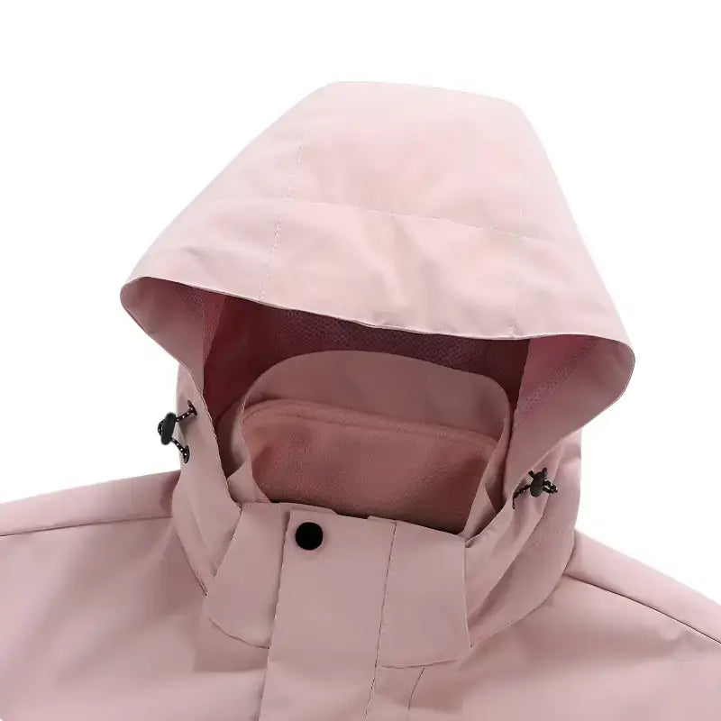 Veste randonnée chaude coloris pastel