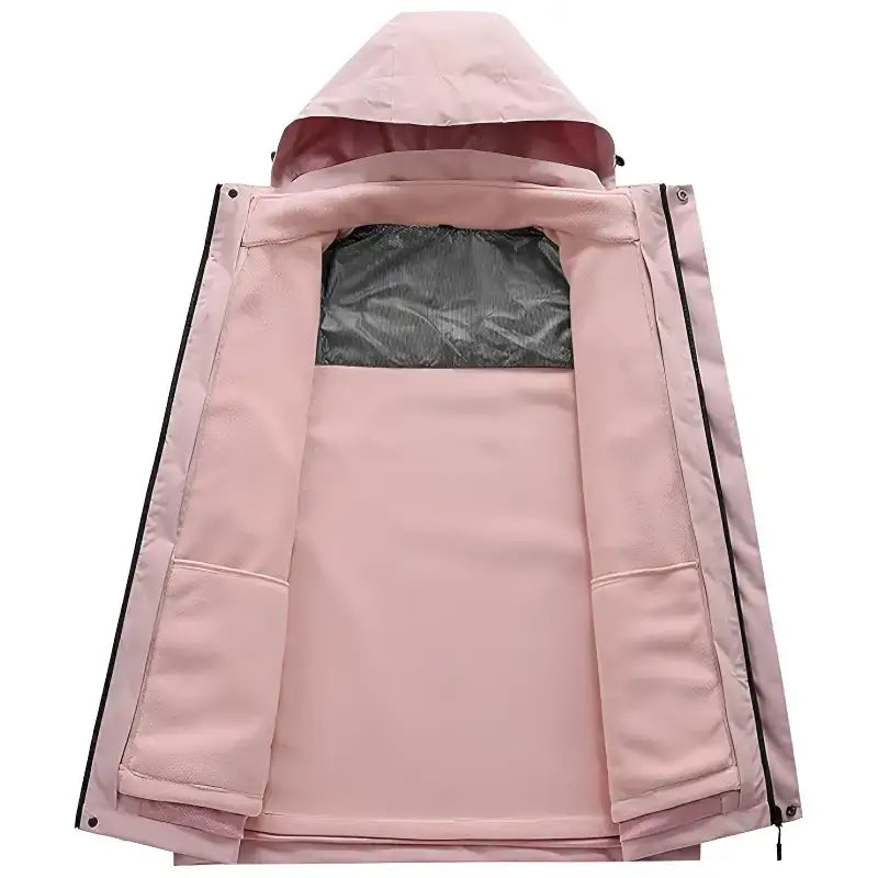 Veste randonnée chaude coloris pastel