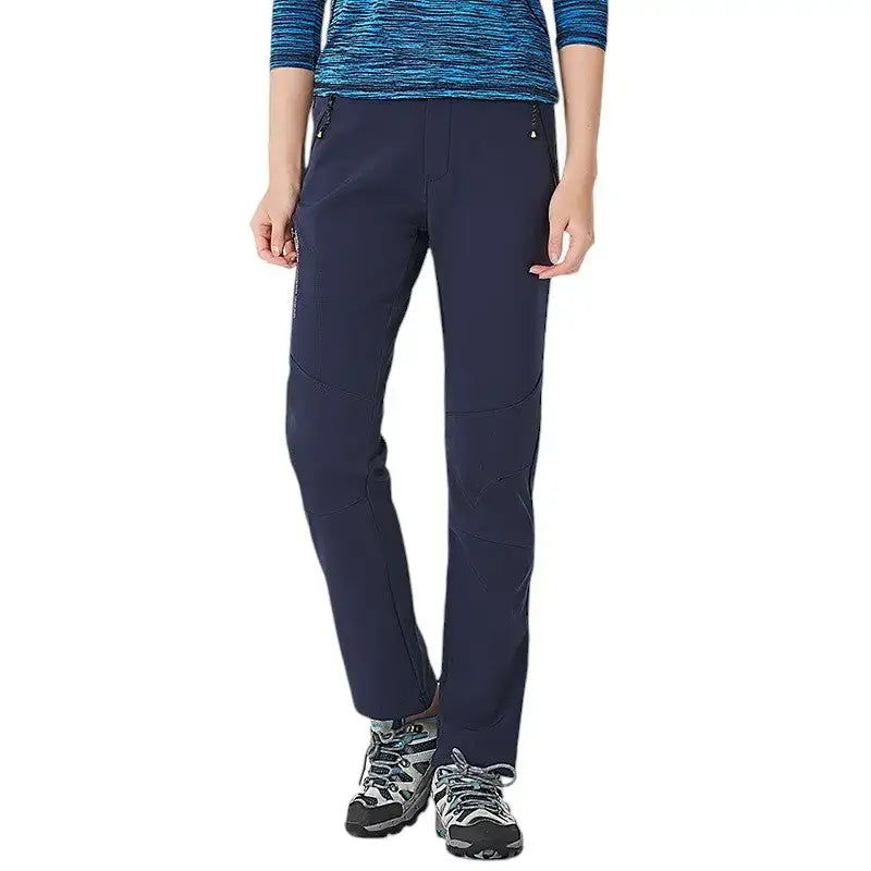 Pantalon trekking hiver doublure polaire