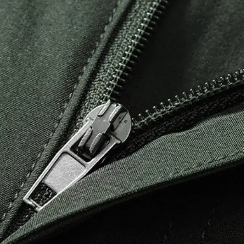 Pantalon trekking vert polyvalent