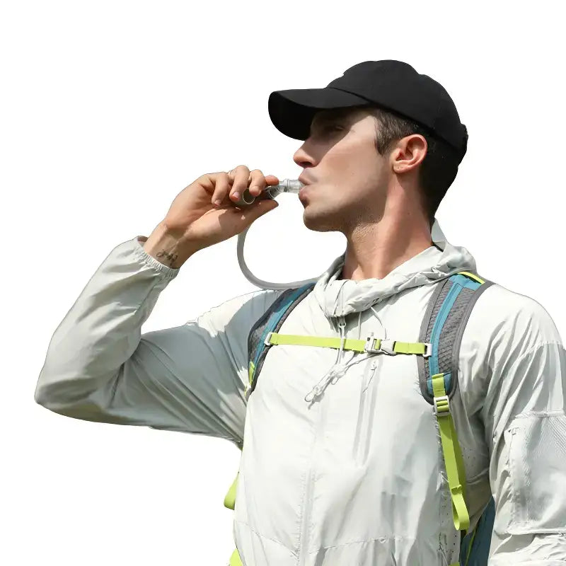 Gourde randonnée pipette hydratation 2l