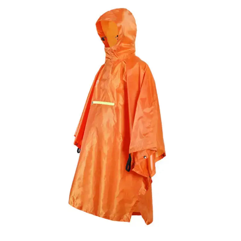 Poncho chasse orange haute visibilité
