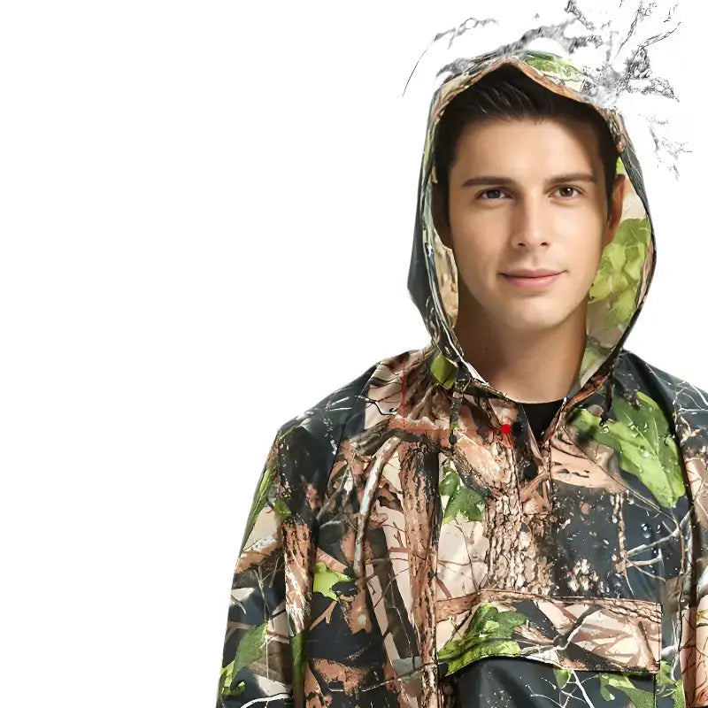 Poncho pluie randonnée étanche