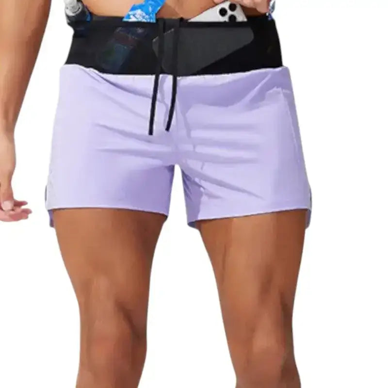 Short homme randonnée respirant technique