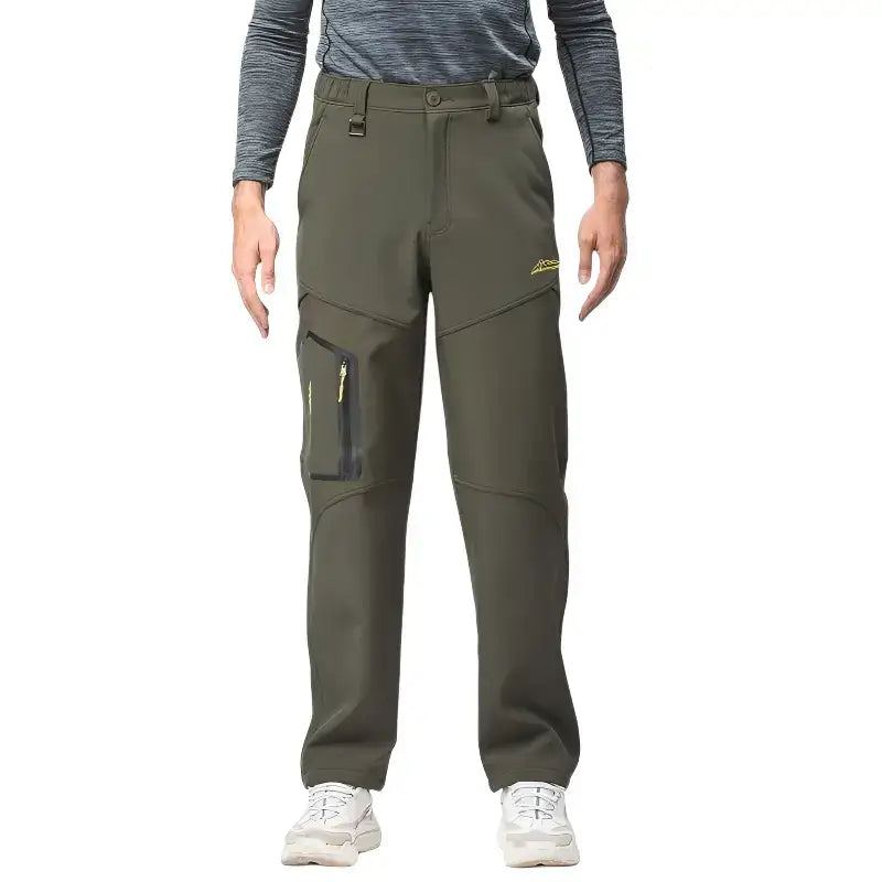 Pantalon softshell montagne homme thermique