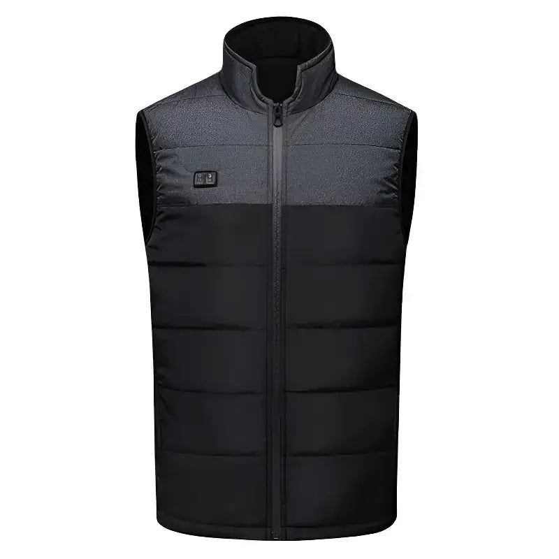 Gilet chauffant homme sans manche polyester