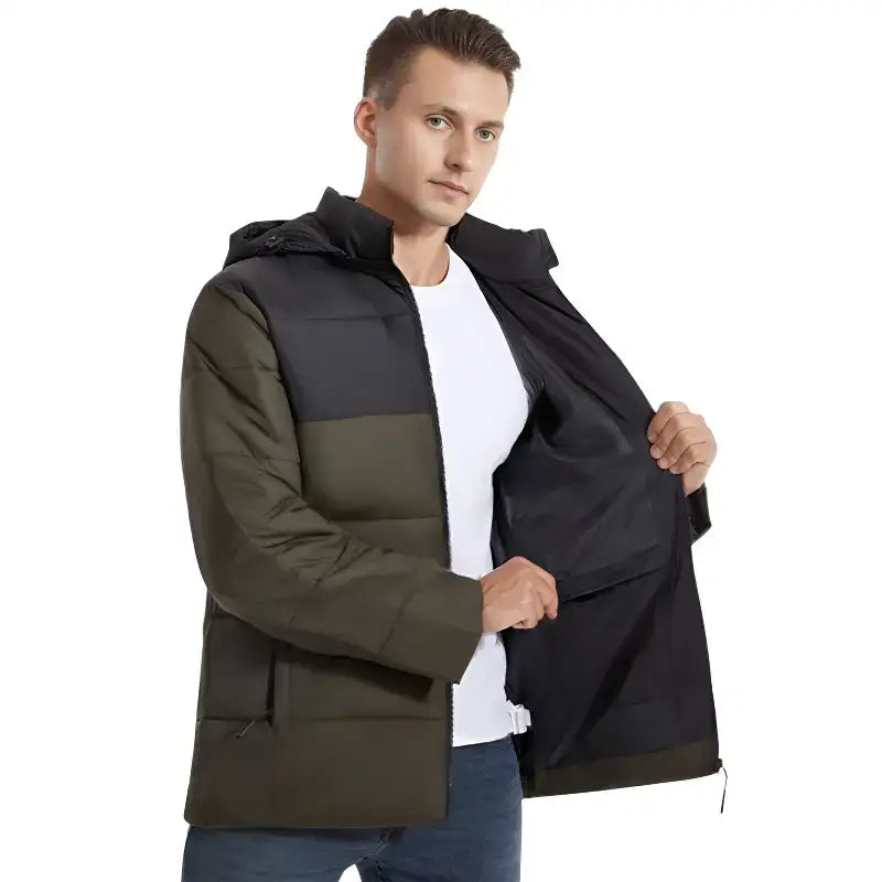 Veste homme chauffante randonnée aventure