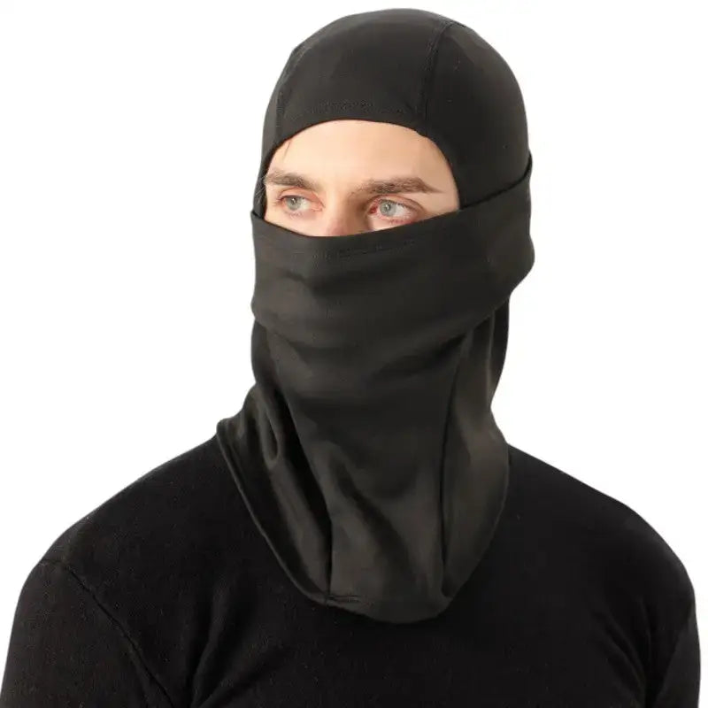 Cagoule outdoor noire légère respirante