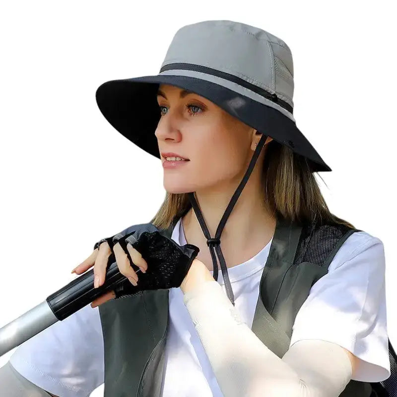 Chapeau randonnée femme anti-uv fonctionnel