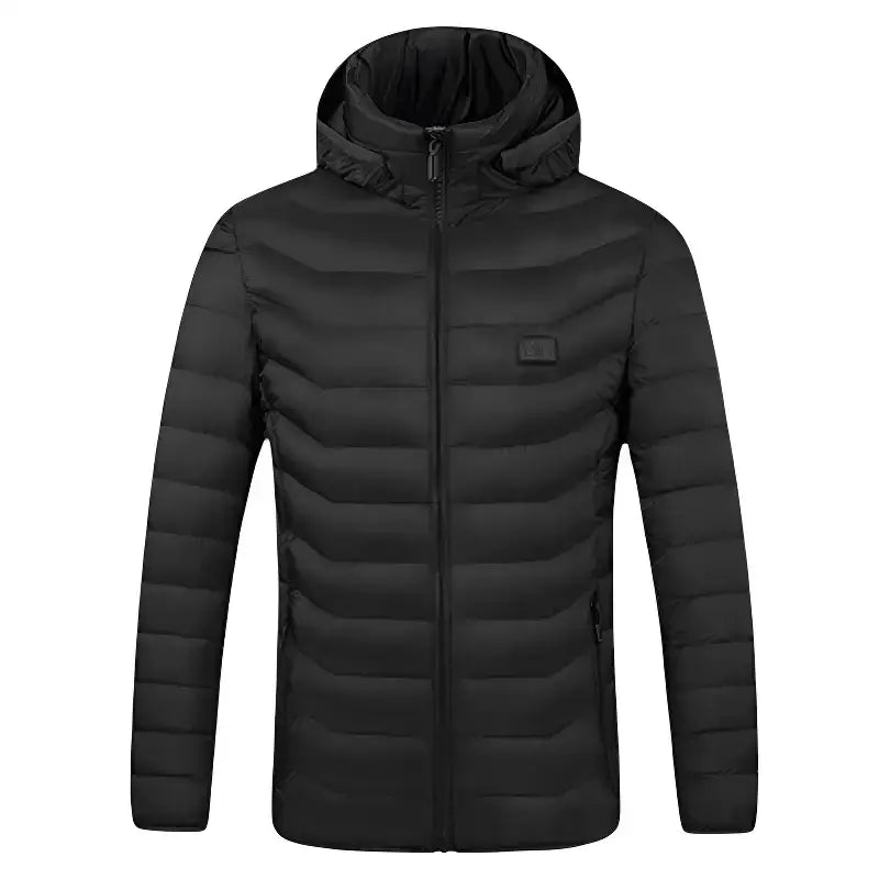 Doudoune chauffante femme noire polyvalente