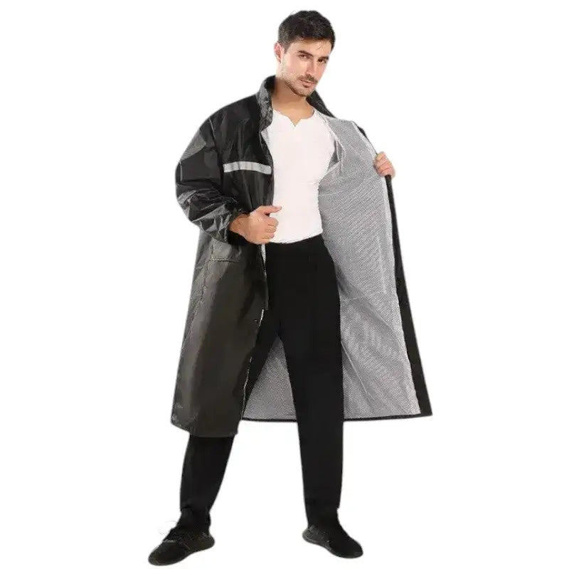 Veste de pluie homme longue