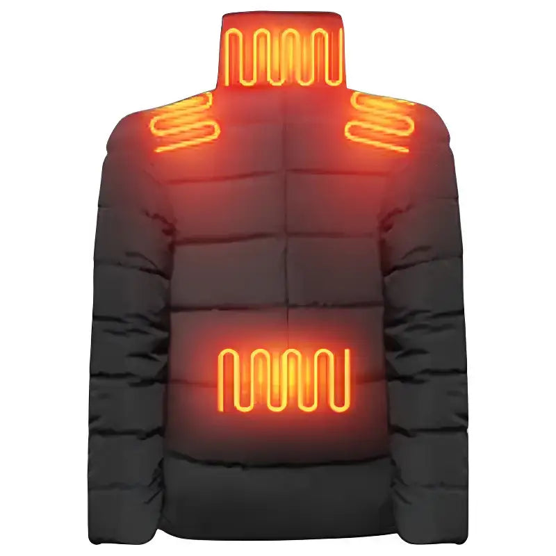 Veste chauffante femme polyester réglable