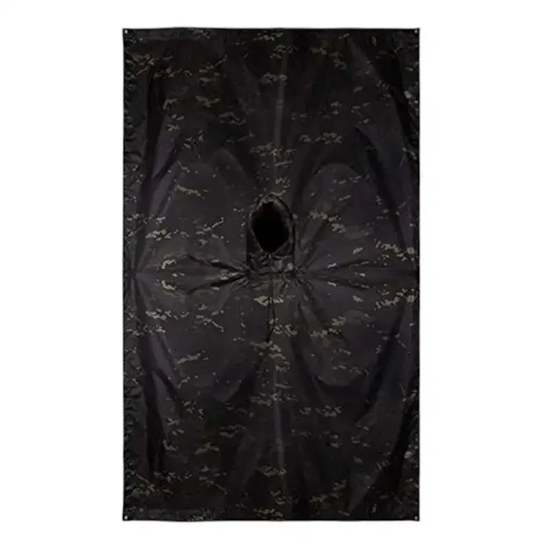 Poncho camouflage imperméable randonnée