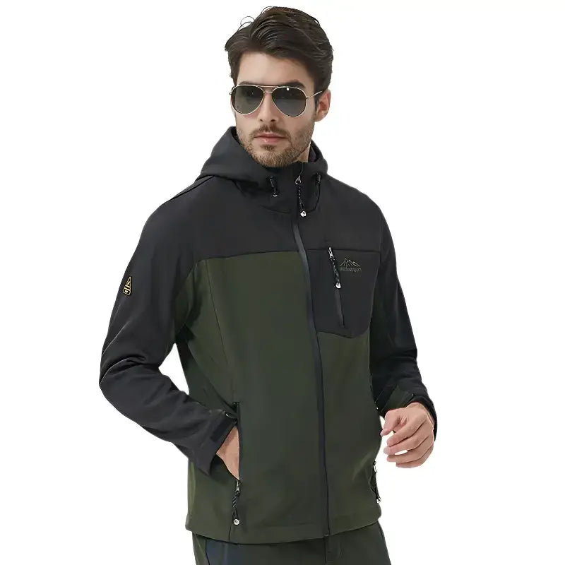 Veste randonnée imperméable respirante homme robuste