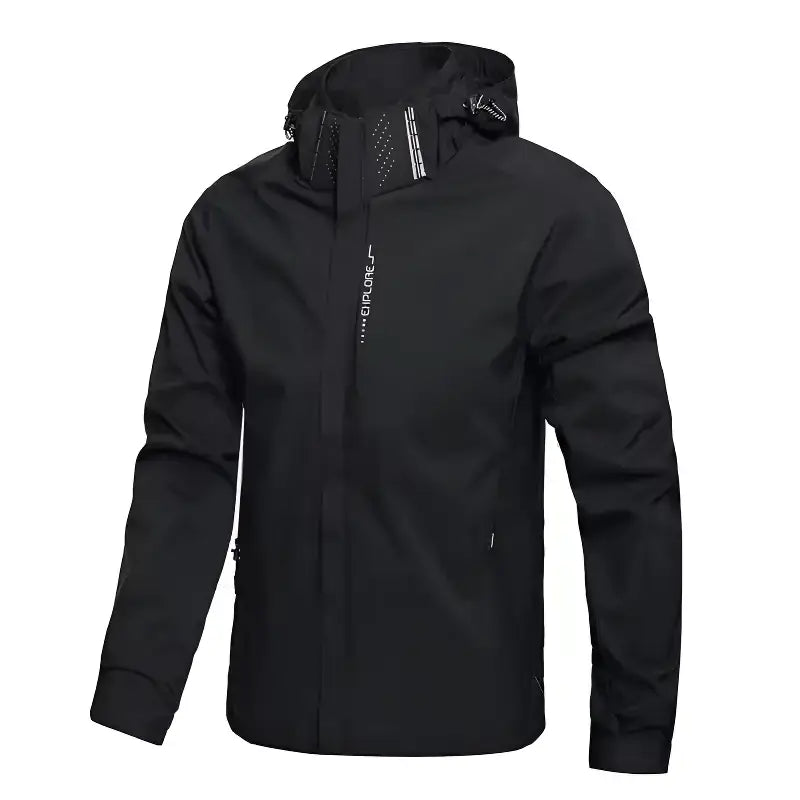 Veste randonnée noire polyvalente