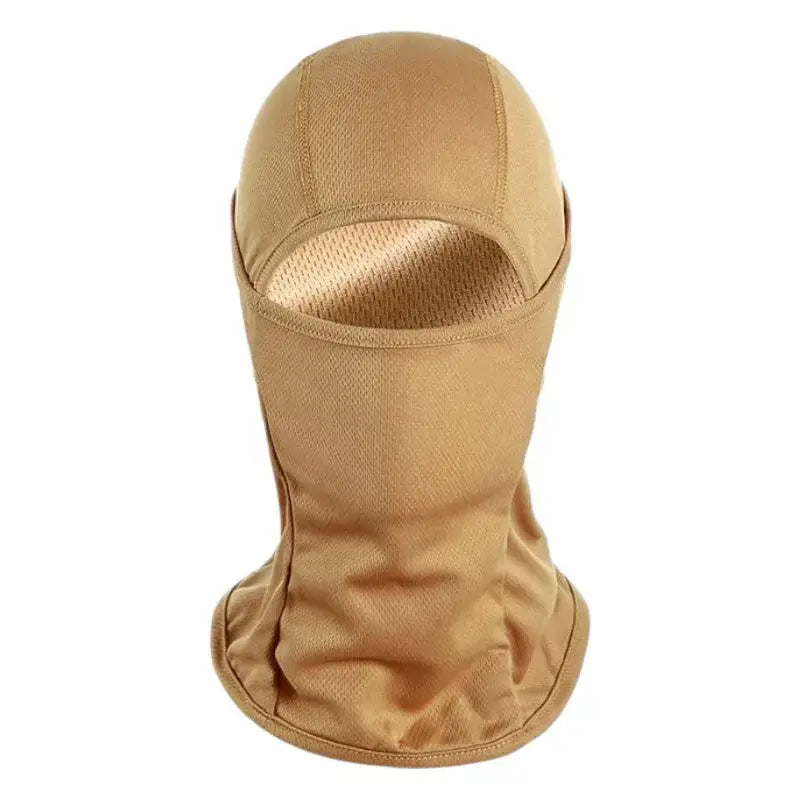 Cagoule beige polyester unisexe