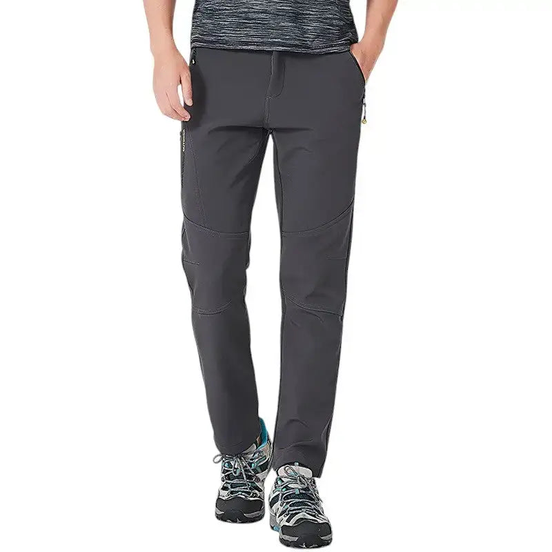 Pantalon trekking hiver doublure polaire