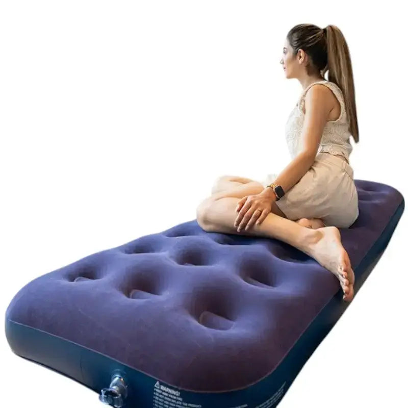 Matelas gonflable camping portable épais